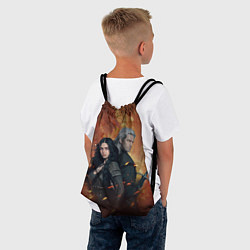 Рюкзак-мешок Ведьмак - Йеннифэр, цвет: 3D-принт — фото 2