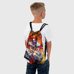 Рюкзак-мешок Клоун девушка, цвет: 3D-принт — фото 2
