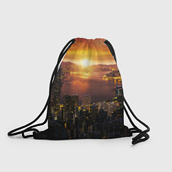 Рюкзак-мешок Китай - Гон конг, цвет: 3D-принт