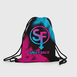 Рюкзак-мешок Sally Face - neon gradient, цвет: 3D-принт