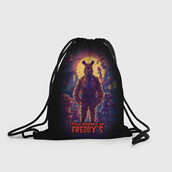 Рюкзак-мешок Five Nights at Freddys horror, цвет: 3D-принт