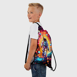Рюкзак-мешок Астронавт на прогулке, цвет: 3D-принт — фото 2
