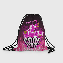 Рюкзак-мешок Killer Queen - Розовый огонь, цвет: 3D-принт