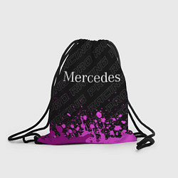 Рюкзак-мешок Mercedes pro racing: символ сверху, цвет: 3D-принт