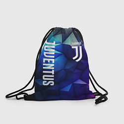 Рюкзак-мешок Juventus logo blue, цвет: 3D-принт