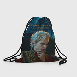 Рюкзак-мешок Астарион и медведь, цвет: 3D-принт