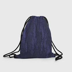 Рюкзак-мешок Синяя кора, цвет: 3D-принт