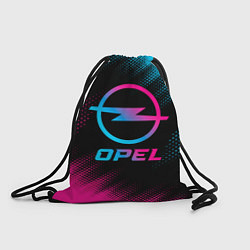 Рюкзак-мешок Opel - neon gradient, цвет: 3D-принт