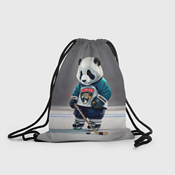 Рюкзак-мешок Panda striker of the Florida Panthers, цвет: 3D-принт