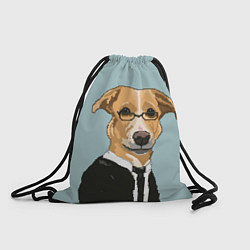 Рюкзак-мешок Офисный пёсик Eva, цвет: 3D-принт