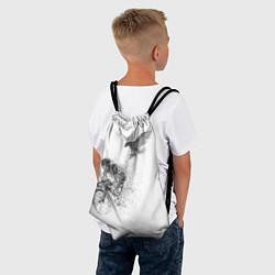 Рюкзак-мешок Скорость,моя стихия, цвет: 3D-принт — фото 2