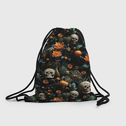 Рюкзак-мешок Мистер Череп, цвет: 3D-принт