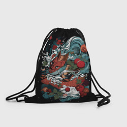 Рюкзак-мешок Водный дракон, цвет: 3D-принт