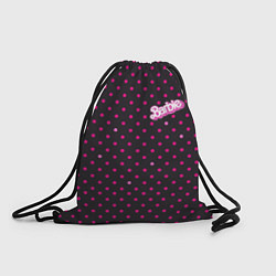 Рюкзак-мешок Барби горошек, цвет: 3D-принт