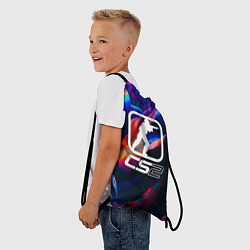 Рюкзак-мешок КС2 логотип, цвет: 3D-принт — фото 2
