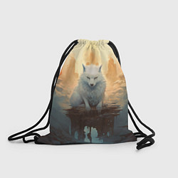 Рюкзак-мешок Великий волк Сиф, цвет: 3D-принт