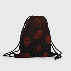Рюкзак-мешок Кровавые ладони, цвет: 3D-принт