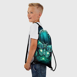 Рюкзак-мешок Призрачный мотылек, цвет: 3D-принт — фото 2
