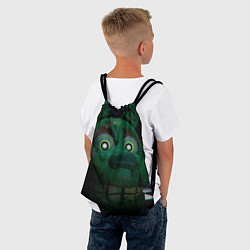 Рюкзак-мешок Спрингтрап голова, цвет: 3D-принт — фото 2