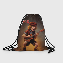 Рюкзак-мешок ACDC art, цвет: 3D-принт