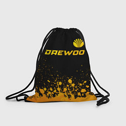 Рюкзак-мешок Daewoo - gold gradient: символ сверху, цвет: 3D-принт
