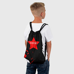 Рюкзак-мешок Звезда символ СССР, цвет: 3D-принт — фото 2
