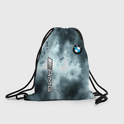 Рюкзак-мешок Bmw смок текстура, цвет: 3D-принт