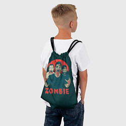 Рюкзак-мешок Zombie - день мертвеца, цвет: 3D-принт — фото 2