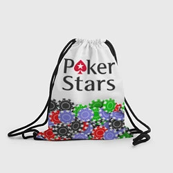 Рюкзак-мешок Poker - игра для удачливых, цвет: 3D-принт