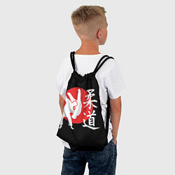 Рюкзак-мешок Боевой бросок дзюдо, цвет: 3D-принт — фото 2