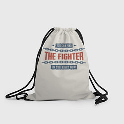 Рюкзак-мешок The fighter, цвет: 3D-принт
