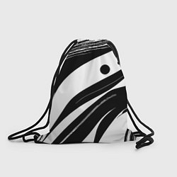 Мешок для обуви Abstract black and white composition