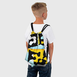Рюкзак-мешок Абстрактная композиция, цвет: 3D-принт — фото 2