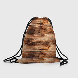 Рюкзак-мешок Старая деревянная обшивка, цвет: 3D-принт
