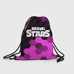 Рюкзак-мешок Brawl Stars pro gaming посередине, цвет: 3D-принт