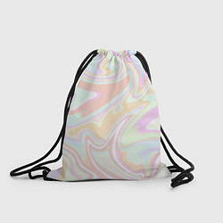 Рюкзак-мешок Бледные разлитые краски абстракция, цвет: 3D-принт
