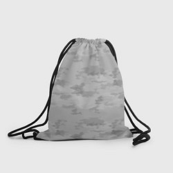 Рюкзак-мешок Светло-серый пятнистый паттерн, цвет: 3D-принт