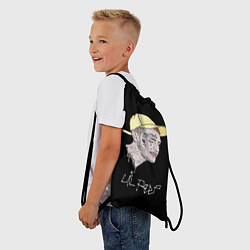 Рюкзак-мешок Lil Peep rap steel, цвет: 3D-принт — фото 2
