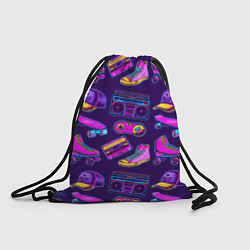 Рюкзак-мешок Retro stuff, цвет: 3D-принт