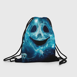 Рюкзак-мешок Нейросеть - хеллоуин привидения, цвет: 3D-принт