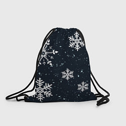 Рюкзак-мешок Снежная радость, цвет: 3D-принт