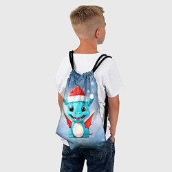 Рюкзак-мешок Маленький дракошка символ года, цвет: 3D-принт — фото 2