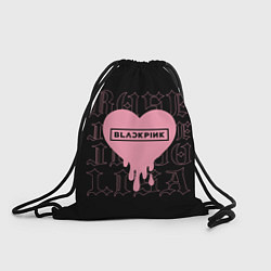 Рюкзак-мешок Blackpink: Jisoo Jennie Rose Lisa, цвет: 3D-принт