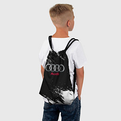 Рюкзак-мешок AUDI sport краски, цвет: 3D-принт — фото 2