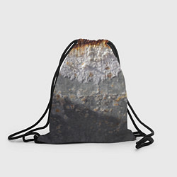 Рюкзак-мешок Коррозия металла гранж текстура, цвет: 3D-принт