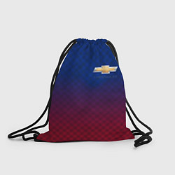 Рюкзак-мешок Chevrolet carbon gradient, цвет: 3D-принт