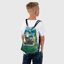 Рюкзак-мешок Аль-Хайтам на фоне природы, цвет: 3D-принт — фото 2