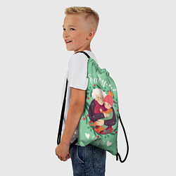 Рюкзак-мешок Бабуля года, цвет: 3D-принт — фото 2