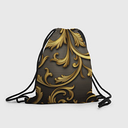 Рюкзак-мешок Gold abstract, цвет: 3D-принт