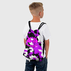 Рюкзак-мешок Marshmello camo, цвет: 3D-принт — фото 2